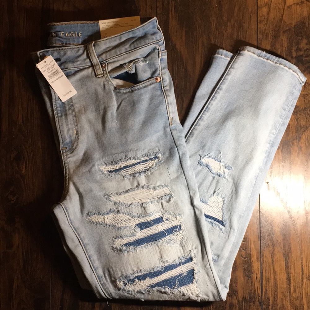 High rise jegging